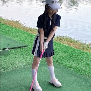 PGA Navy Golf Outfit for Kids
